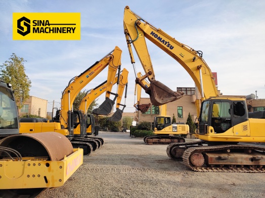 پارکنیگ نمایشگاه سینا بیل کوماتسو بیل چانگلین و غلطک چانگلین شهرک کامیونداران