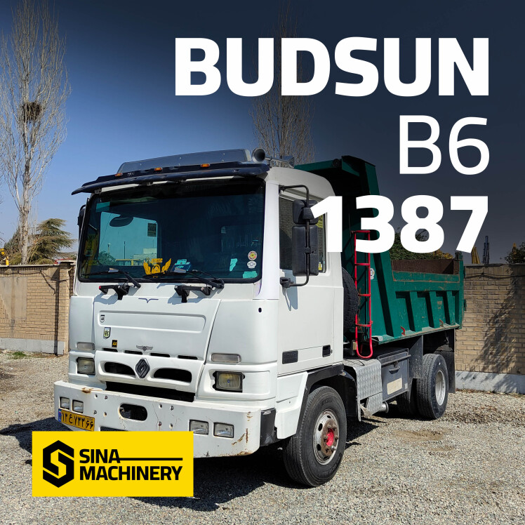خرید کامیونت بادسان ۶ تن نمایشگاه سینا budsun b6