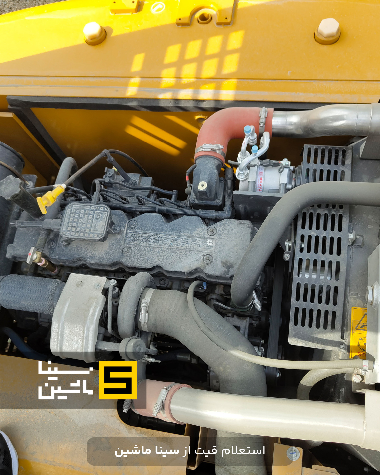  خرید بیل مکانیکی ایکس سی ام جی موتور کامینز 