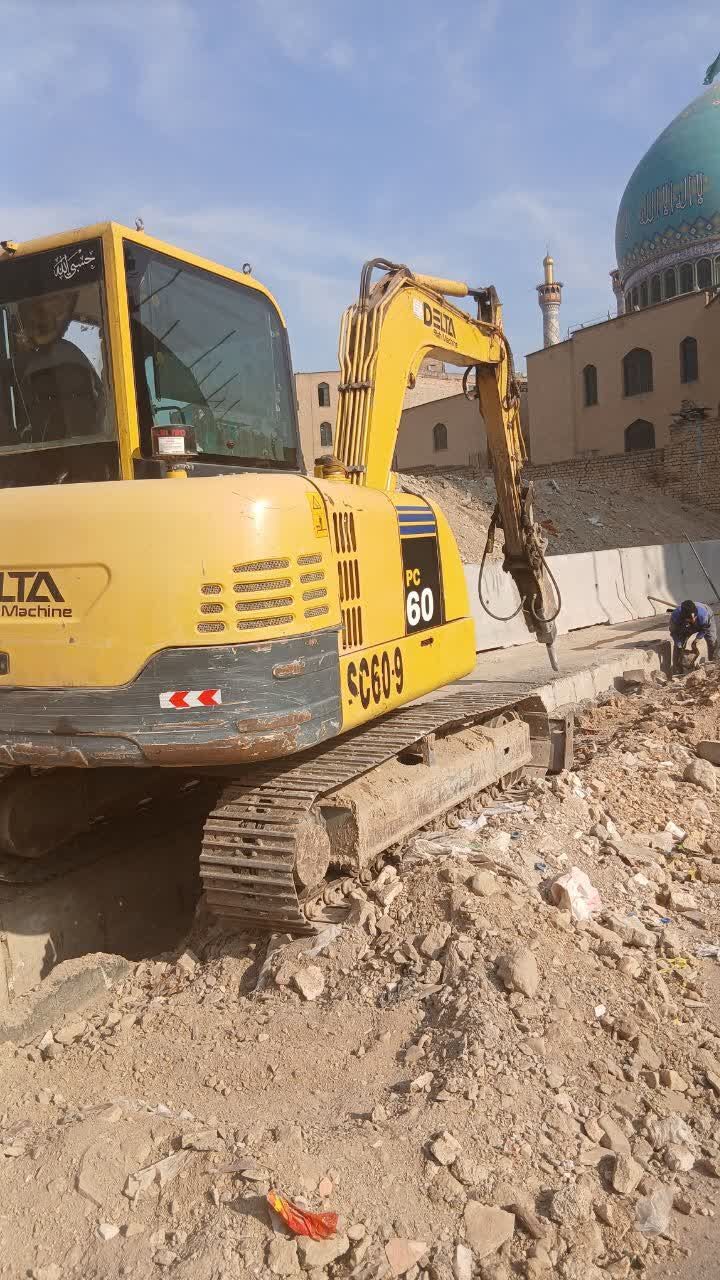فروش مینی بیل کارکرده دلتا