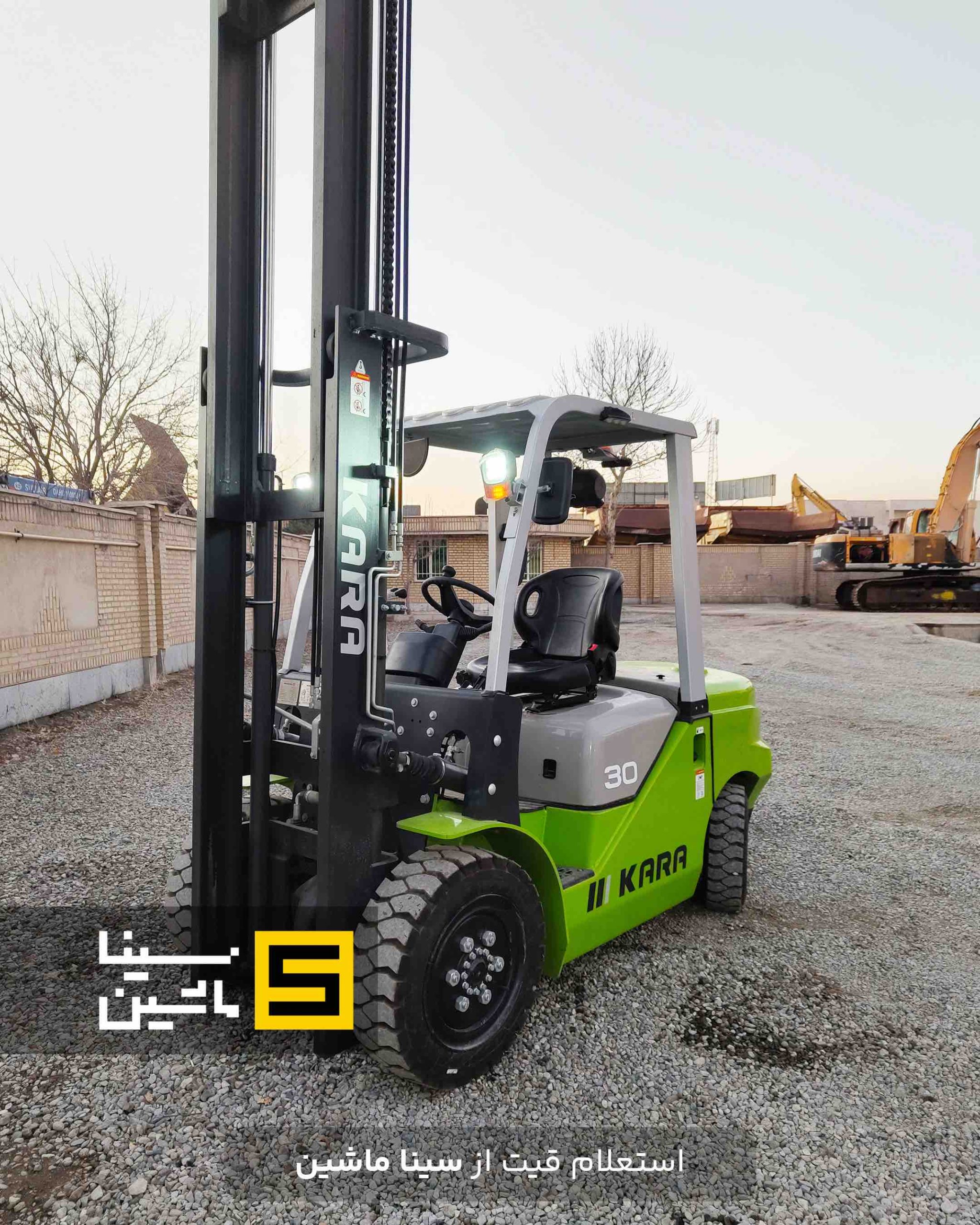 خرید لیفتراک زوملاین ۳تن یا همان لیفتراک کارا FD30