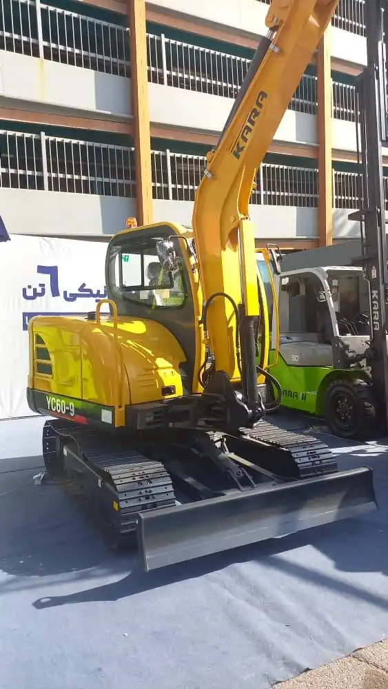 خرید و قیمت مینی بیل کارا از نمایندگی رسمی کارا ماشین ۶تن مدل KC60-9