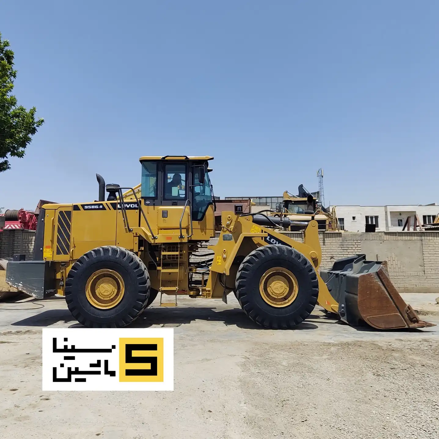 خرید لودر لوول ۵ تن برقی فردا ماشین lovol fl958gII