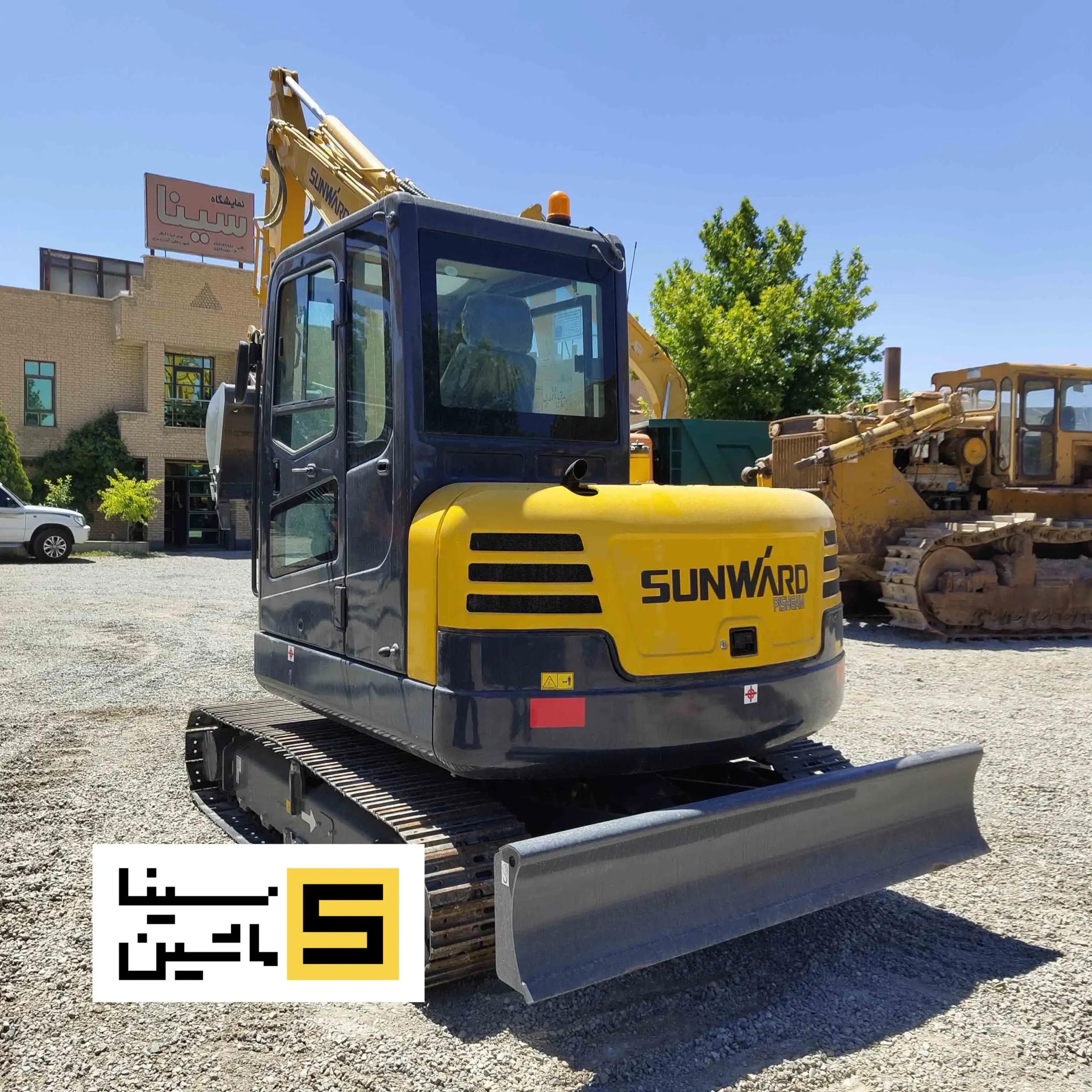 خرید و قیمت مینی بیل سانوارد هپکو HEC60 سیناماشین