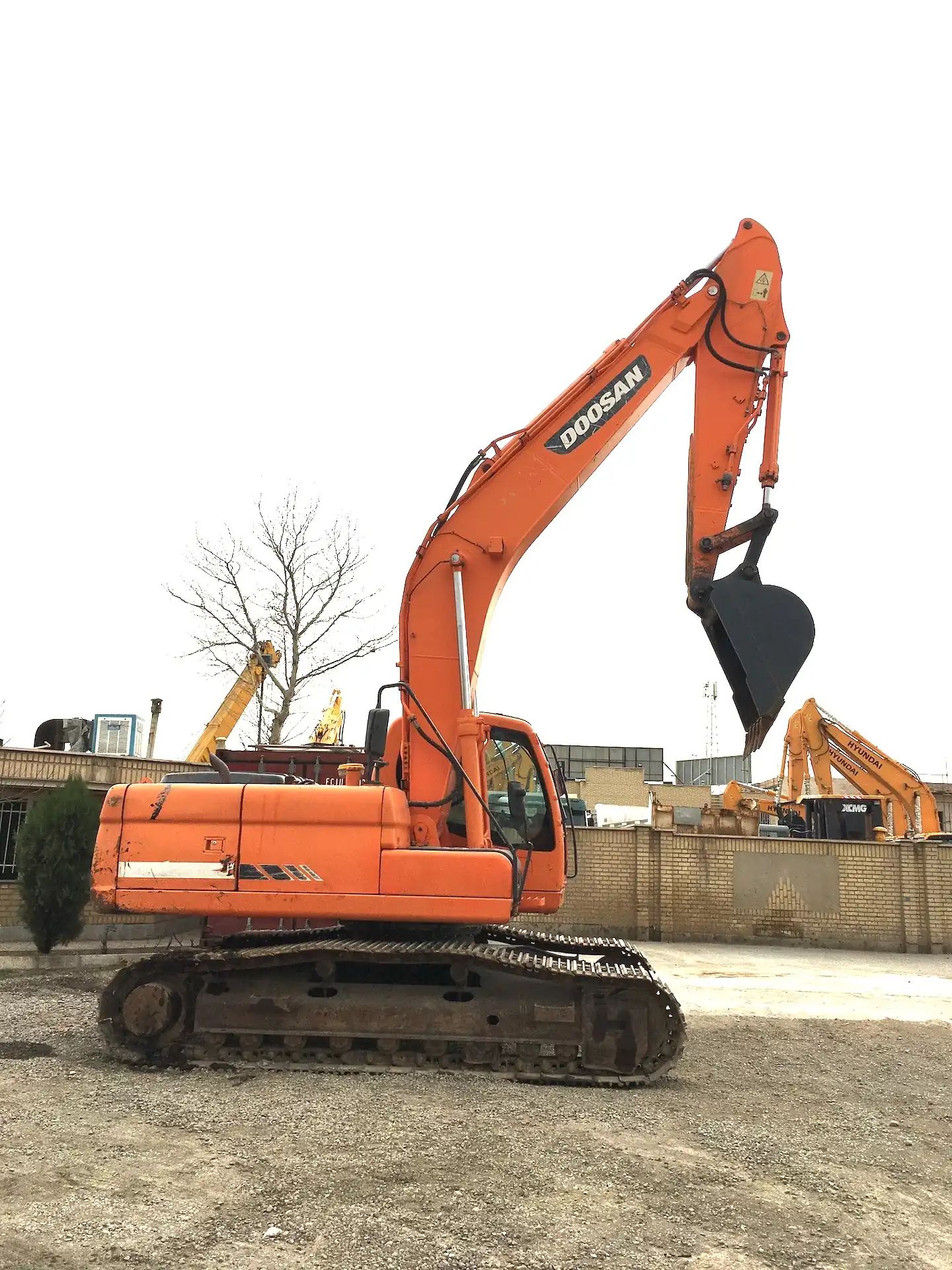 بیل مکانیکی دوسان DX230 کارکرده در حال کار DOOSAN DX230LC used excavator
