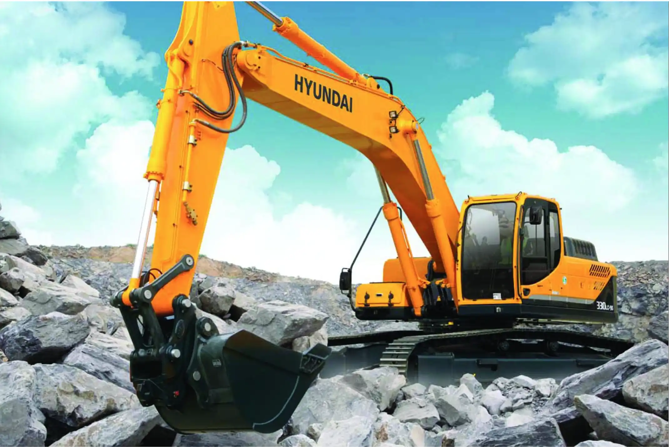 قیمت و مشخصات فنی هیوندای ۳۳۰ hyundai R330Lc-9