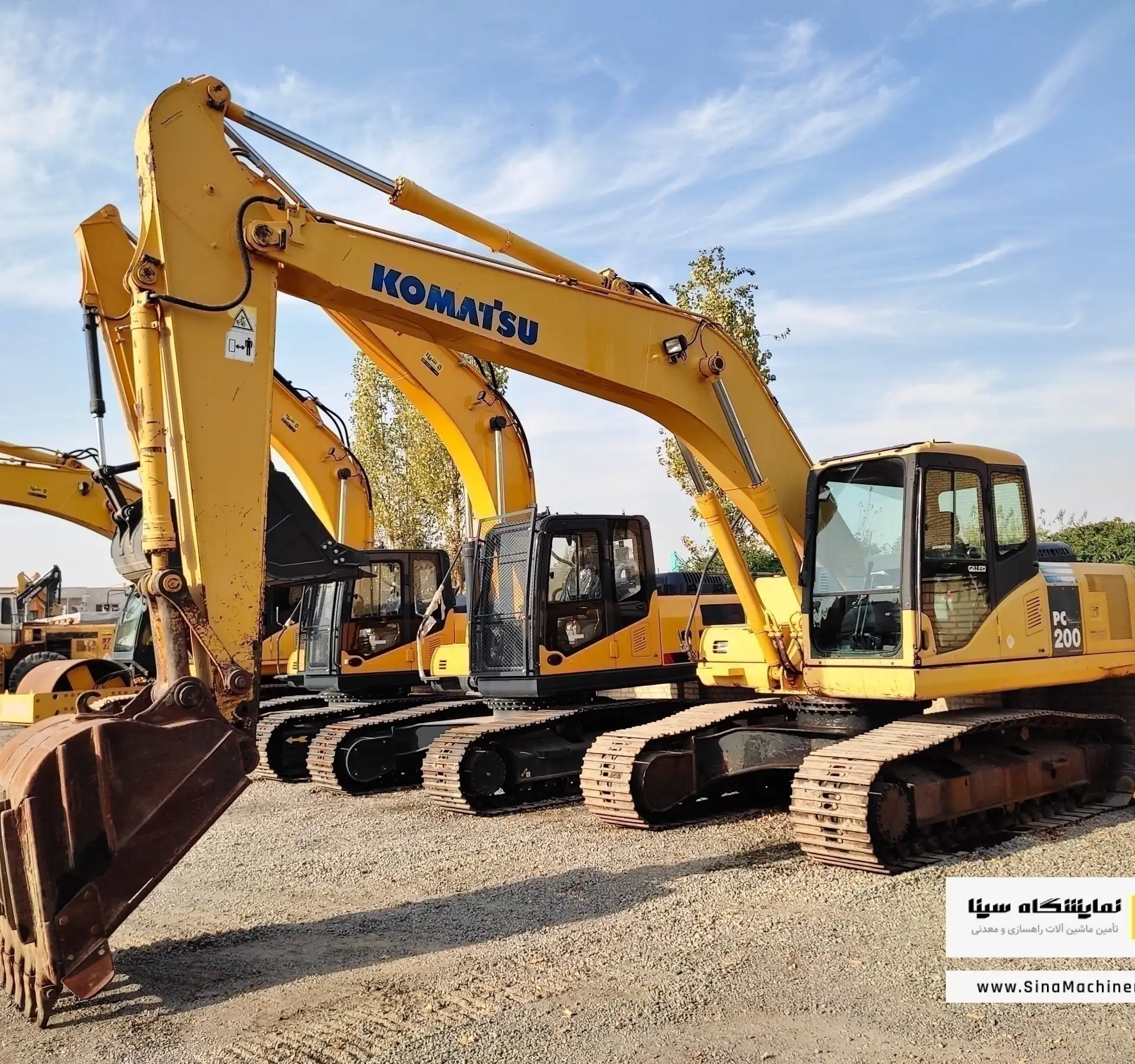 komatsu pc200-7 used 2005