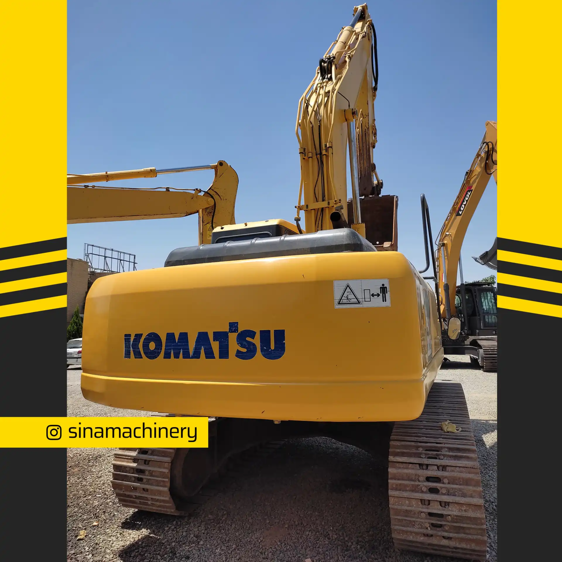 بیل مکانیکی کوماتسو ۲۲۰ خط۷ - ۲۰۰۷