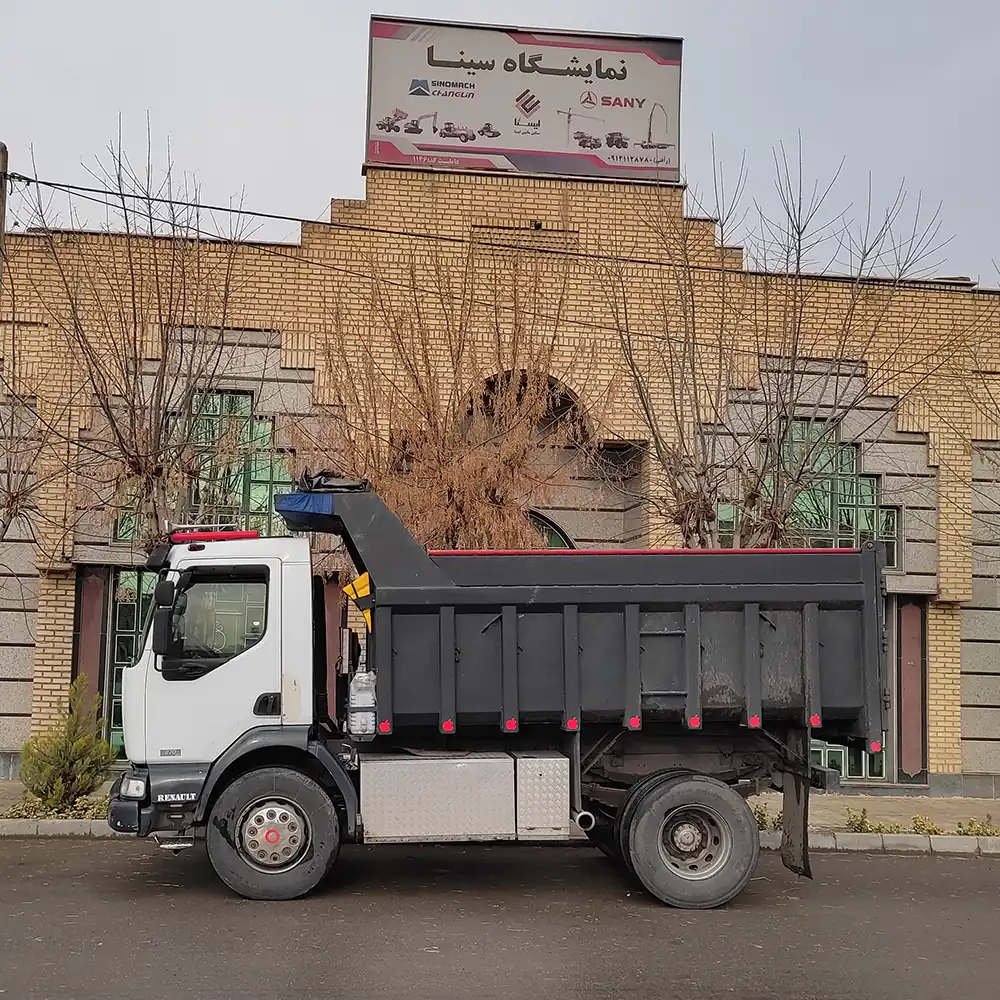کامیون تک کمپرسی رنو میدلام ۲۷۰ کارکرده نمای کناری