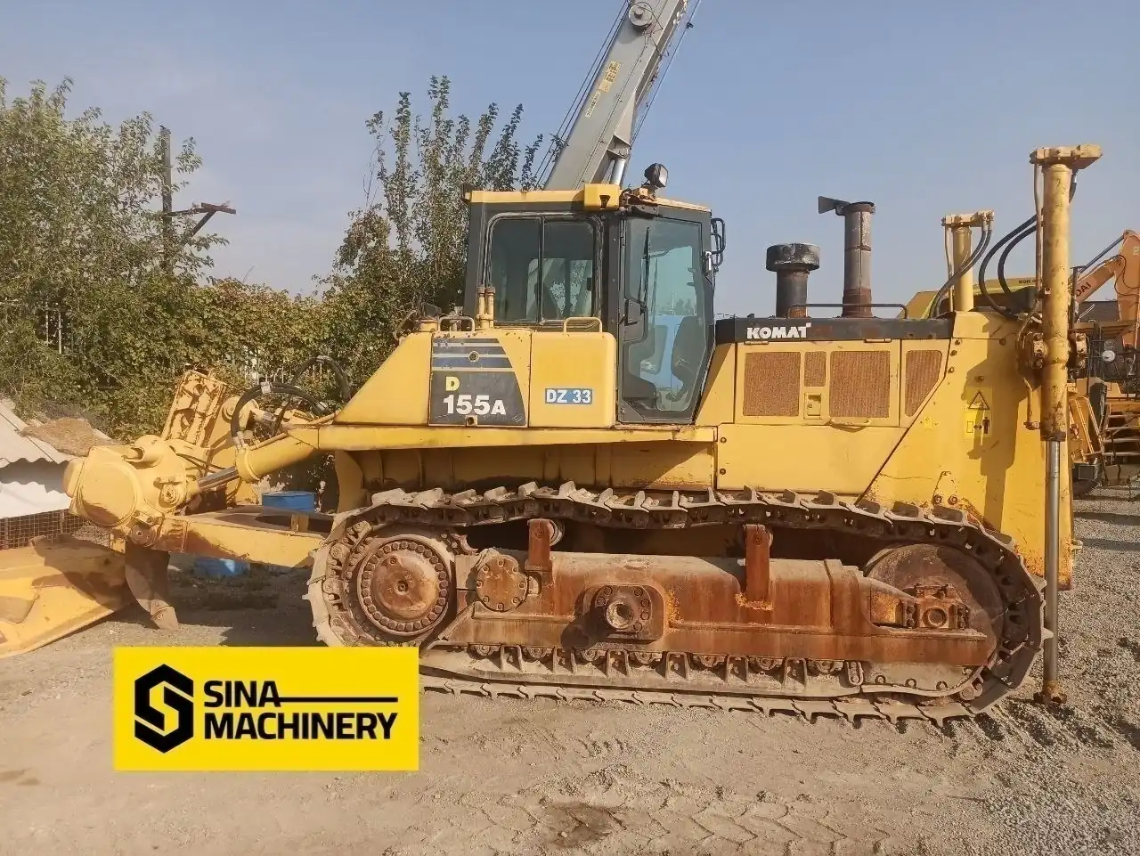 خرید و قیمت بولدوزر کوماتسو D155A کارکرده در سینا ماشین