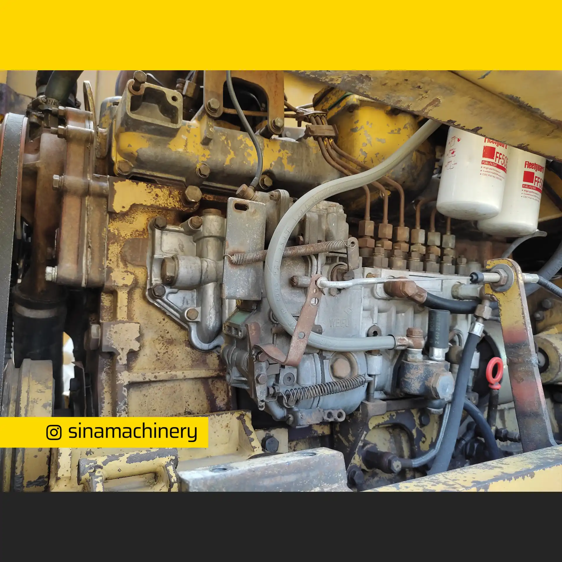 وضعیت موتور لودر ZL40 چنگ گانگ DRM40 کارکرده