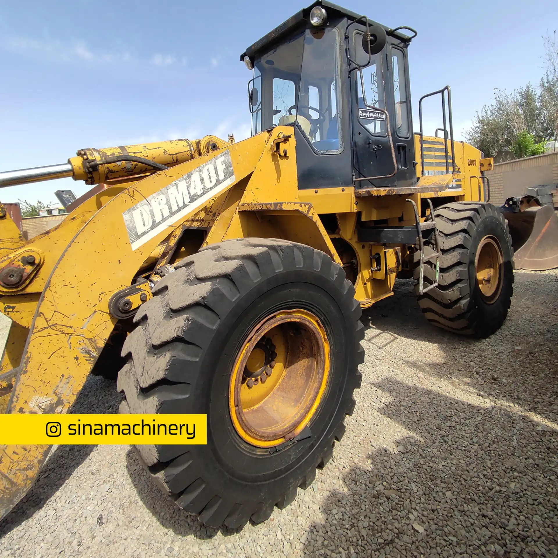 لودر چنگ گانگ ZL40 کارکرده مدل ۲۰۰۸ DRM40