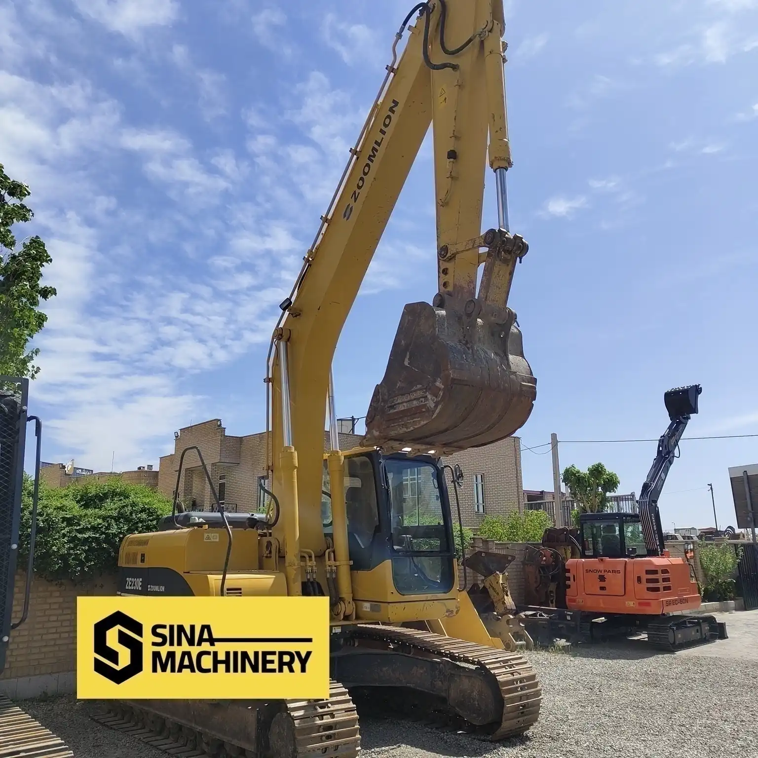 zoomlion used excavator ze230e 2014